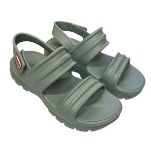 Hunter Bloom Algae Foam Sage Sandals Minimalist Sporty Travel‎ Waterproof 4W